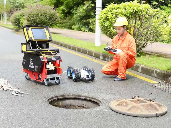 梁园管道机器人检测